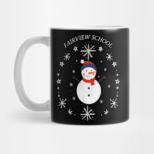Fairview School Winter Mug